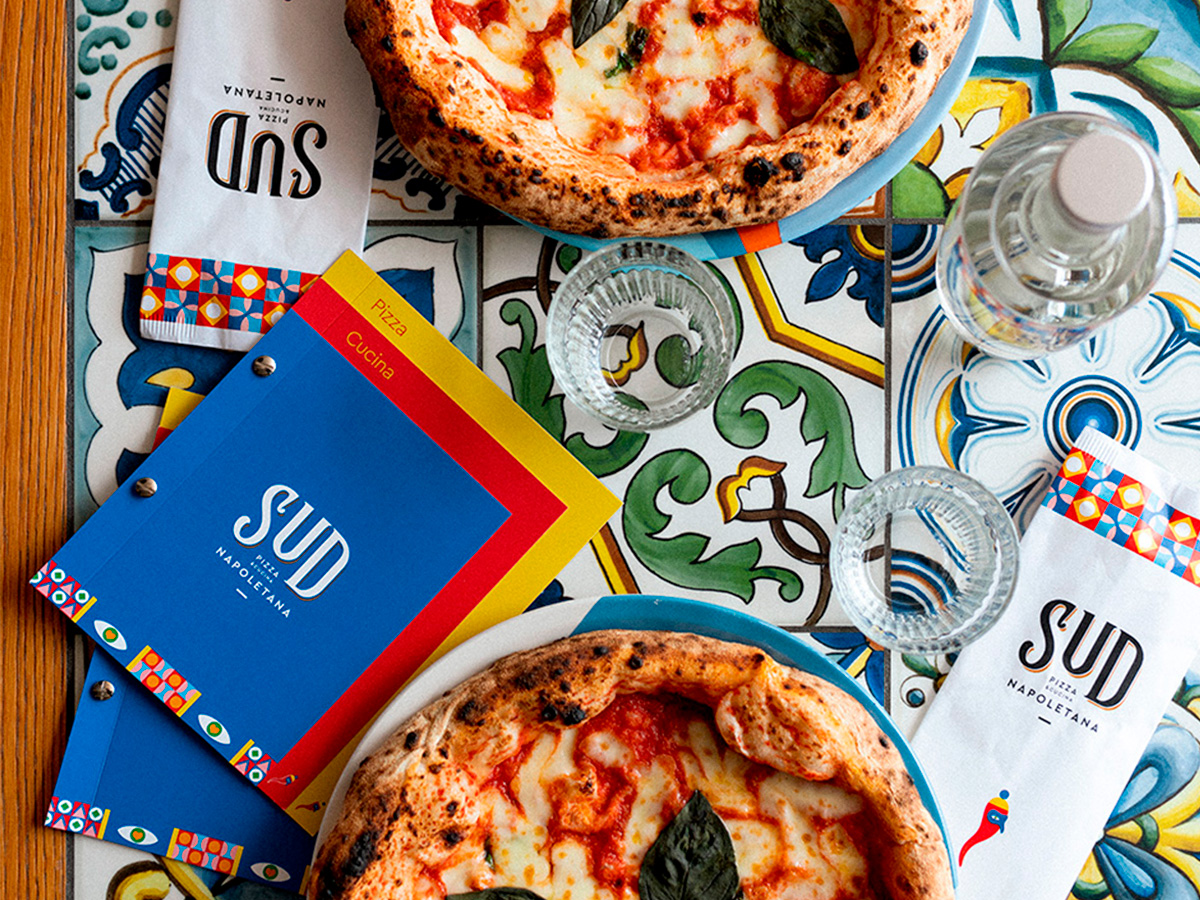 Ristorante-Pizzeria Sud: branding